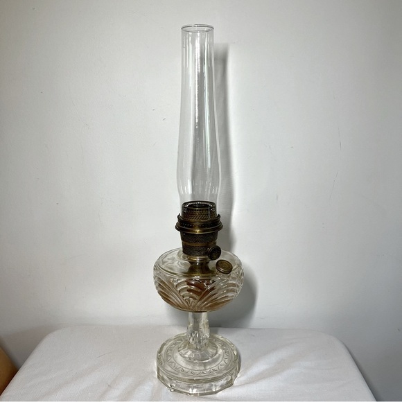 Vintage ALADDIN model C glass oil lamp Kerosene oil lamp | Made in the USA - Picture 1 of 11